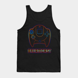 Neon Dreamcast Controller Tank Top